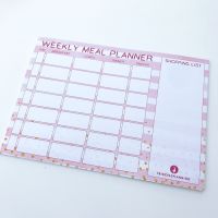A4 Striped Meal Planning Pad